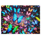 NeoButterFlySwarm. - Neon Butterflies Puzzle30, 110, 252, and 1000 Pieces