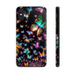 Neon Butterflies Dance NEON Butterflies Tough Phone Case Iphone 6 7 8 9 10 11 12 13 14 SE X XR XS Pro Max Mini Plus