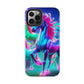 "Rainbow Dreams in Neon" NEON Unicorns Tough Phone Case