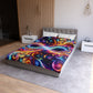 Giovanni Zocchi - Trippy Infinty Patterns Microfiber Duvet Cover