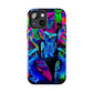 Neon Luminance Owls NEON Owls Tough Phone Case