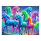 Nornicorns. - Neon Unicorns Puzzle