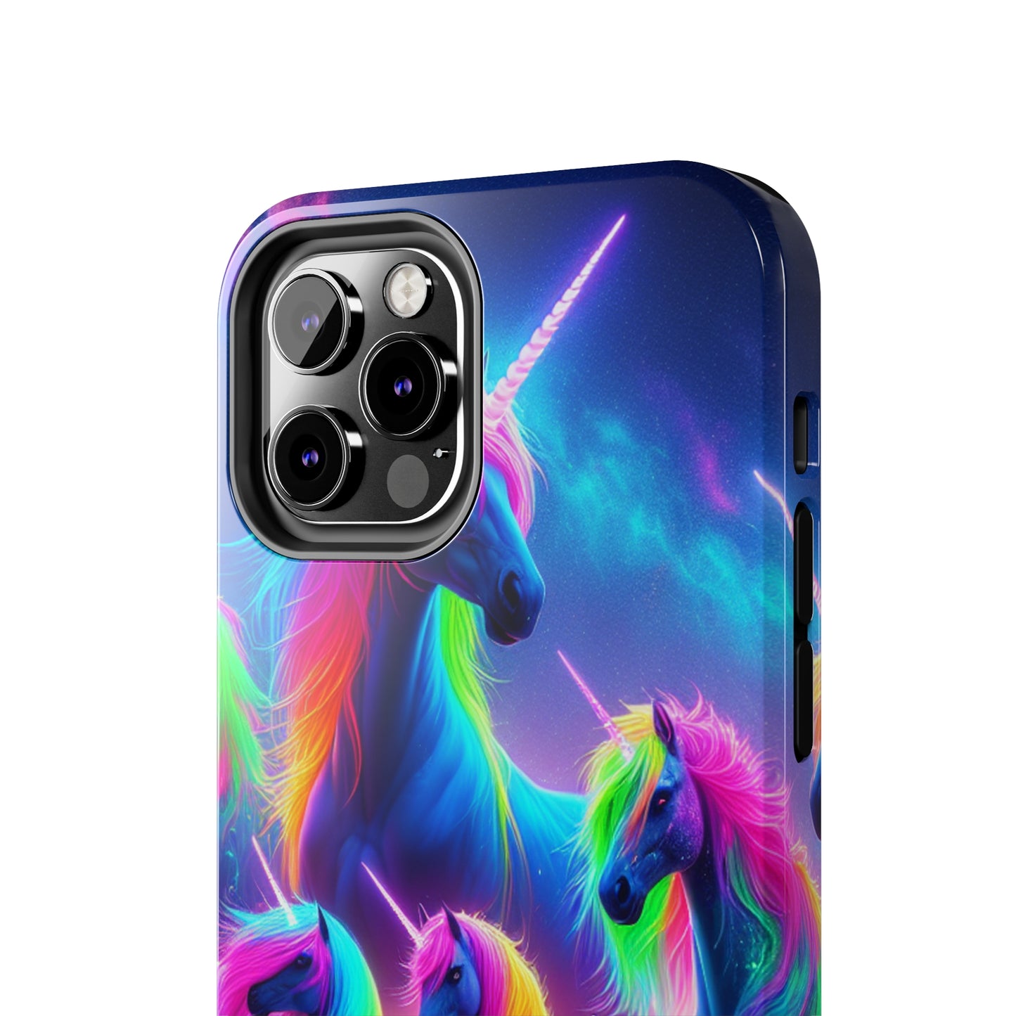 Vibrant's Mystic Muster NEON Unicorns Tough Phone Case