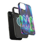 Neon Unicorn Pods. Neon Unicorns Premium Art Magsafe Magnet Tough IPhone 13 14 15 Pro Plus Max and Mini in Matte and Glossy Phone cases