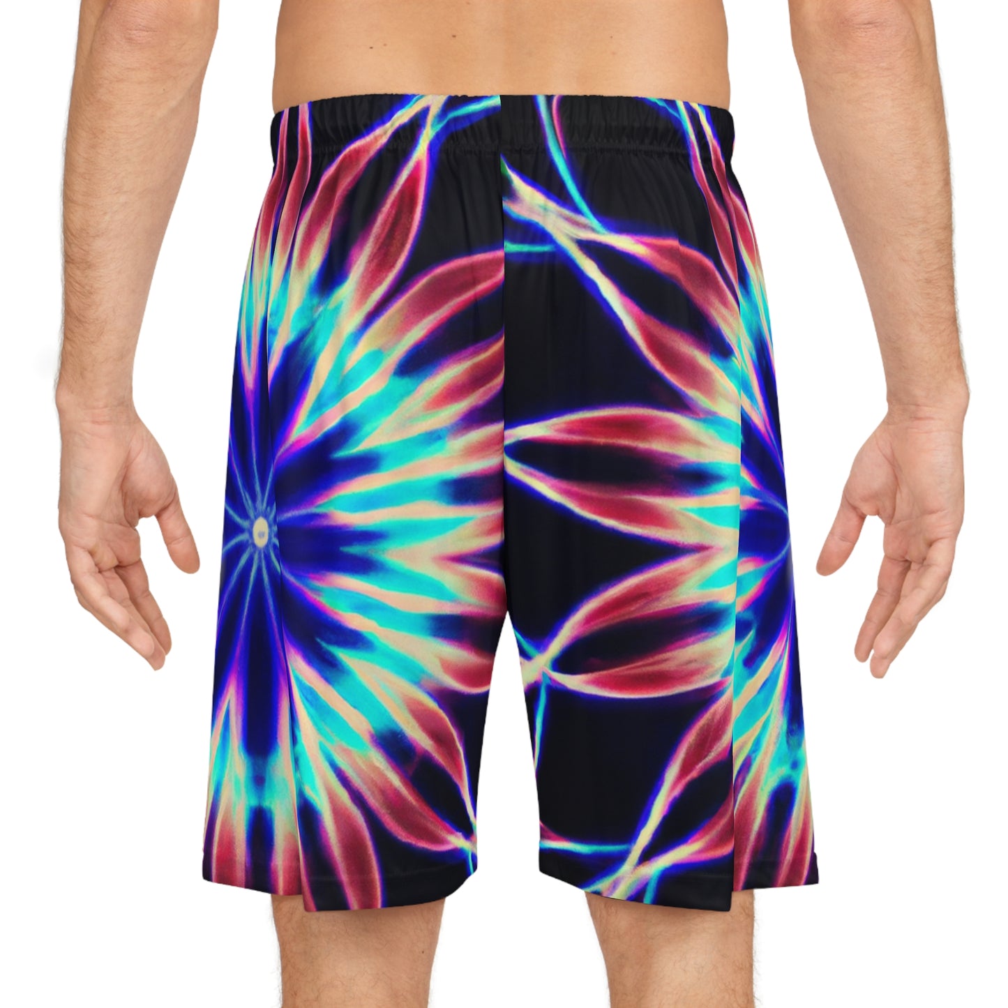 Luca Sebastiano. - Trippy Infinity Patterns Rave Shorts