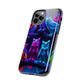 "Mystic Rally of the Neon Owls" NEON Owls Tough Phone Case