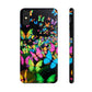 Neon Butterfly Congregation. NEON Butterflies Tough Phone Case