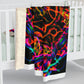 Sir Everard Pomeroy - Trippy Infinity Patterns Sherpa Blanket