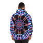 Neon Vortex of Infinity -Trippy Infinity Patterns AOP Hoodie