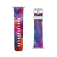 "Neon Digital Splatter" - Trippy Infinity Patterns Iwatch Band