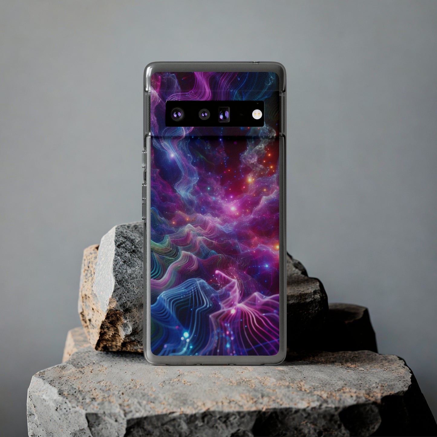 Neon Infinity Swirlz Infinity Patterns Art Polycarbonate Phone Case