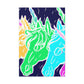 Neon Herd-scape NEON Unicorns Art Canvas