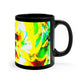 "Galactic Mirage" Trippy Infninty Patterns 11oz Black Mug