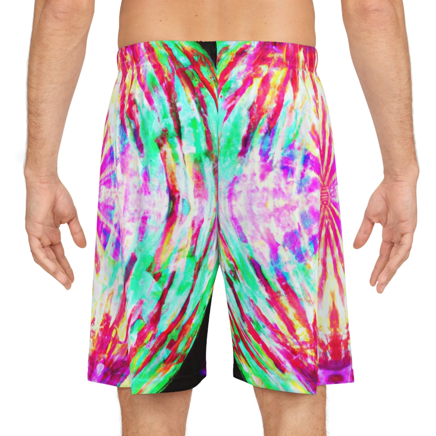 Leonardo Bellenico. - Trippy Infinity Patterns Rave Shorts