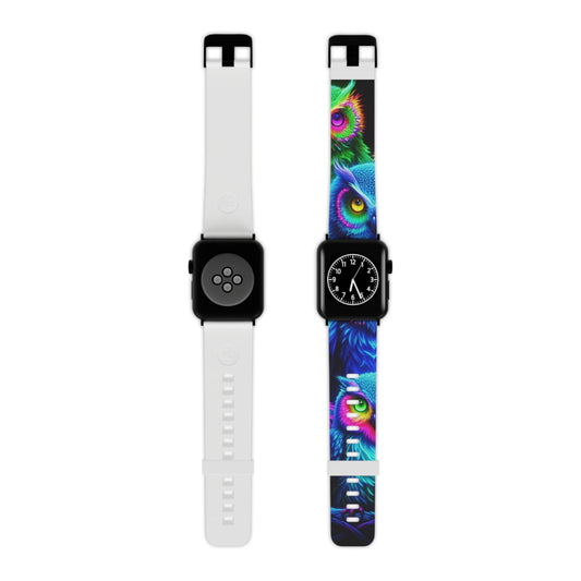 Neon Night Owls - NEON Owls Iwatch Band