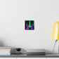 Vibrant Neon Magic. NEON Unicorns Art Canvas