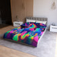 Andrea da Lucca - NEON Unicorns Microfiber Duvet Cover