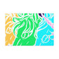 Neon Herd-scape NEON Unicorns Art Canvas