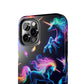 'Neon Mirage of Unicorns' NEON Unicorns Tough Phone Case