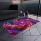 Neon Infinity Fantasia. Infinity Patterns Outdoor Rug