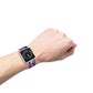 "Neon Glitchscape" - Trippy Infinity Patterns Iwatch Band