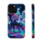 Neon Unicorn Prism. Neon Unicorns Premium Art Magsafe Magnet Tough IPhone 13 14 15 Pro Plus Max and Mini in Matte and Glossy Phone cases