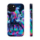 Neon Unicorn Prism. Neon Unicorns Premium Art Magsafe Magnet Tough IPhone 13 14 15 Pro Plus Max and Mini in Matte and Glossy Phone cases