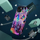 Neon Wonderland Unicorns Neon Unicorns Premium Art Magsafe Magnet Tough IPhone 13 14 15 Pro Plus Max and Mini in Matte and Glossy Phone cases