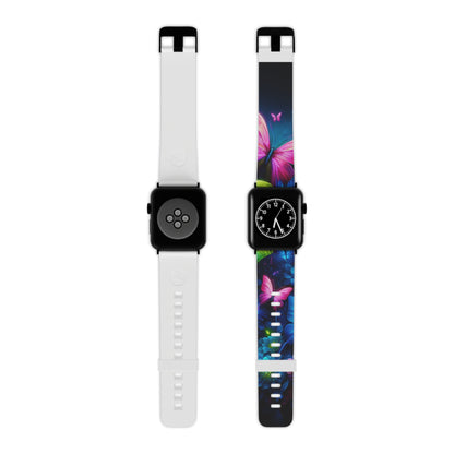 "Neon Dreams" - NEON Butterflies Iwatch Band