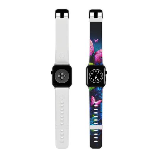 "Neon Dreams" - NEON Butterflies Iwatch Band