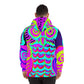 Vividly Neon Nocturnal Parley - NEON Owls AOP Hoodie