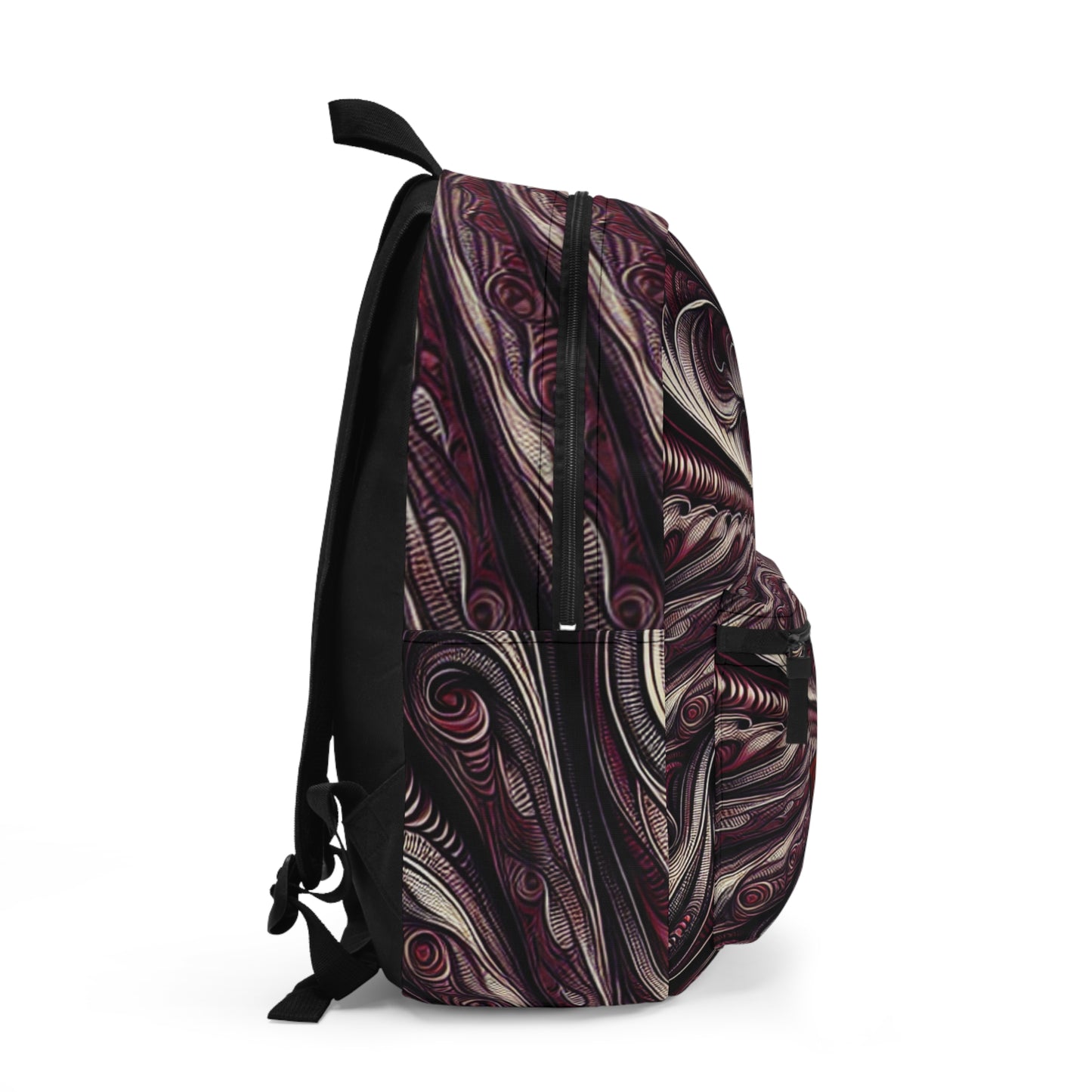 Gianni Caravaggio - Trippy Infinity Patterns Backpack