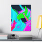 Neon Magical Joyride NEON Unicorns Art Canvas