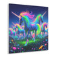 Neon Unicorn Spectacle NEON Unocrons Art 1/4" Glossy Acrylic Art