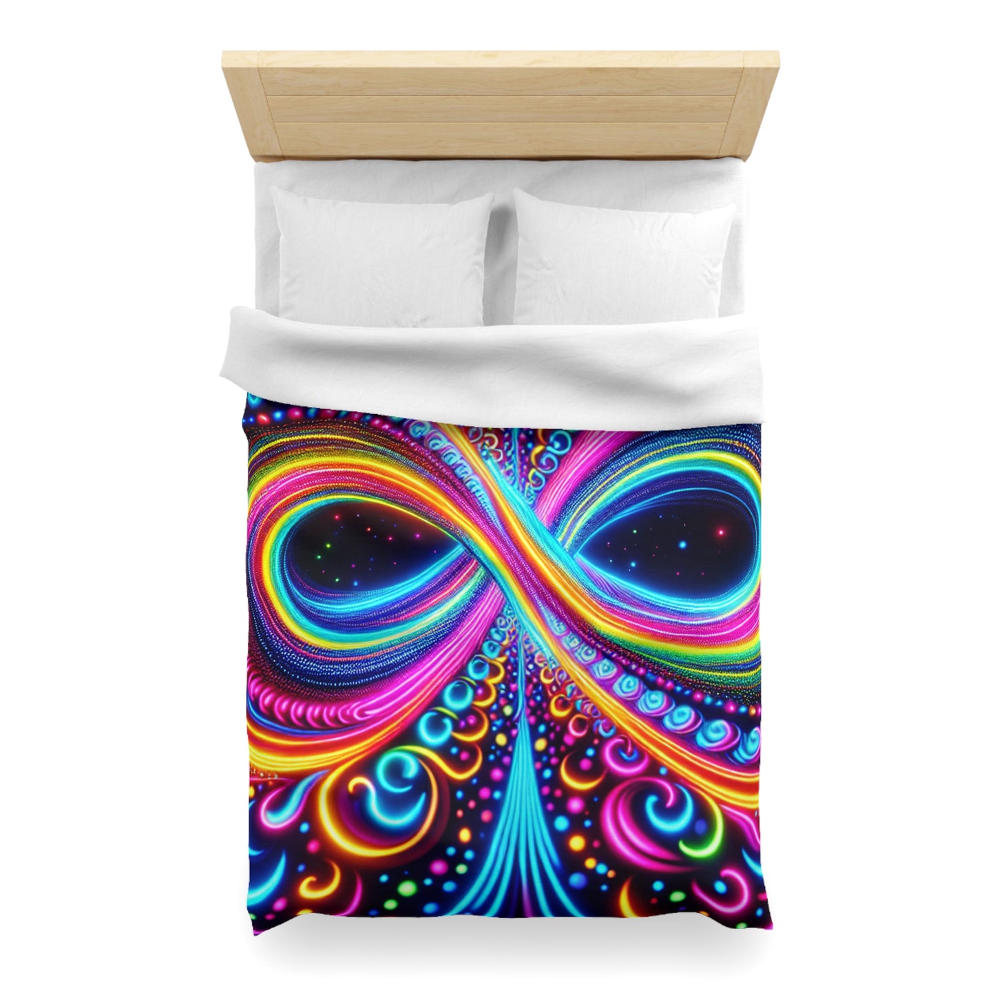 Michelangelo di Allegro - Trippy Infinty Patterns Microfiber Duvet Cover