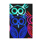 Neon Night Owls. NEON Owls Art Canvas