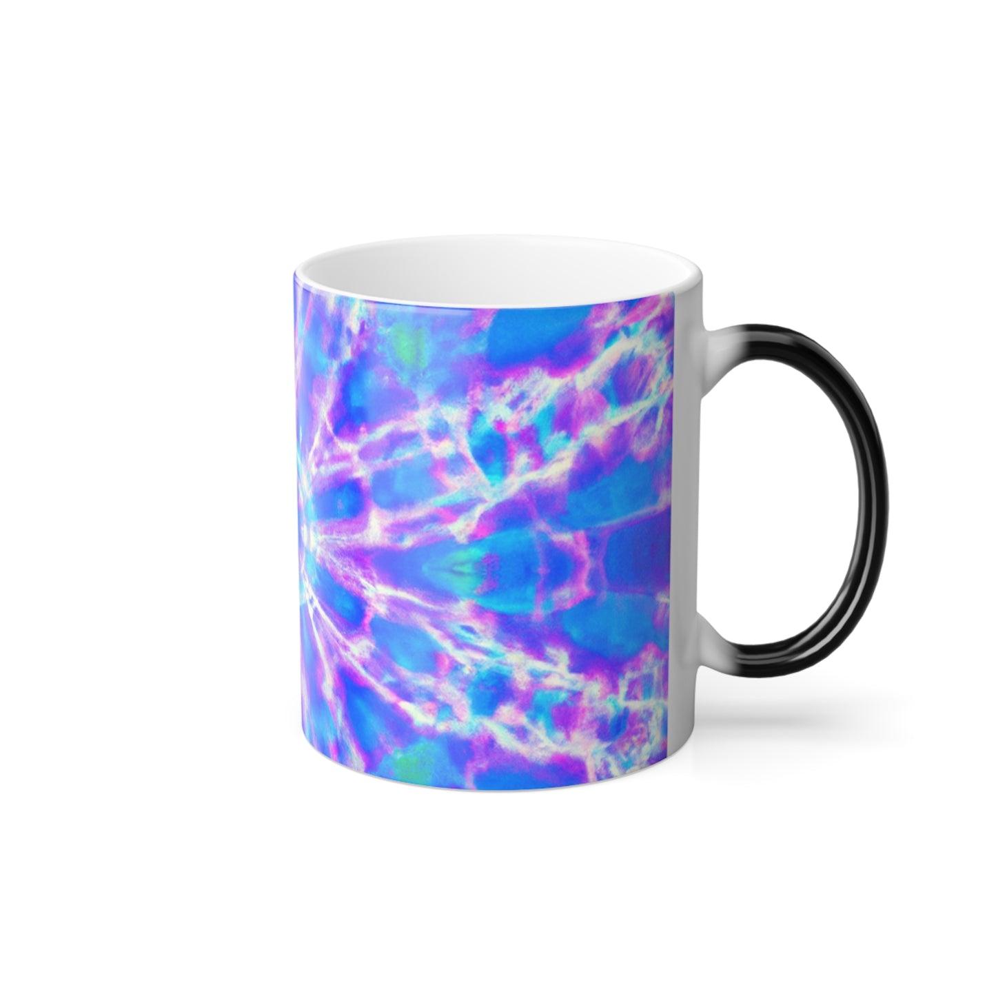 Giancarlo Vittori Trippy Infinity Patterns  11oz Color Morphing Mug