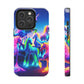 Neon Unicorn Spectacle. NEON Unicorns Tough Phone Case