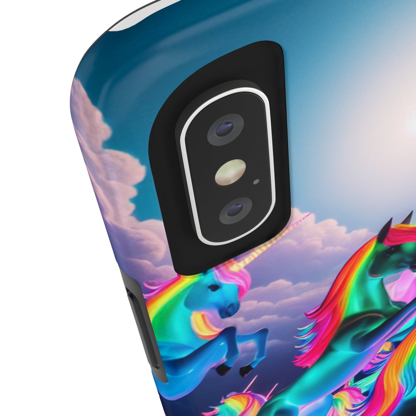 "Neon Fantasy" NEON Unicorns Tough Phone Case