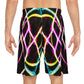 Jacobus Vermeergen - Trippy Infinity Patterns Rave Shorts