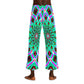 TDB Neon Infinity Vortex Trippy Infinity Patterns Mens Pajama Pants