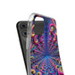Neon Infinity Dreamscape. Infinity Patterns Art Polycarbonate Phone Case