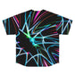 Neon Maze Infinity. Trippy Infinity Patterns Mens Jersey