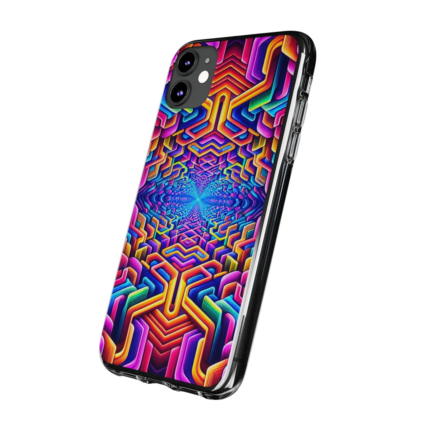 Vibrant Trippin' Infinity Infinity Patterns Art Polycarbonate Phone Case