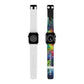 "Neon Flowscape" - Trippy Infinity Patterns Iwatch Band