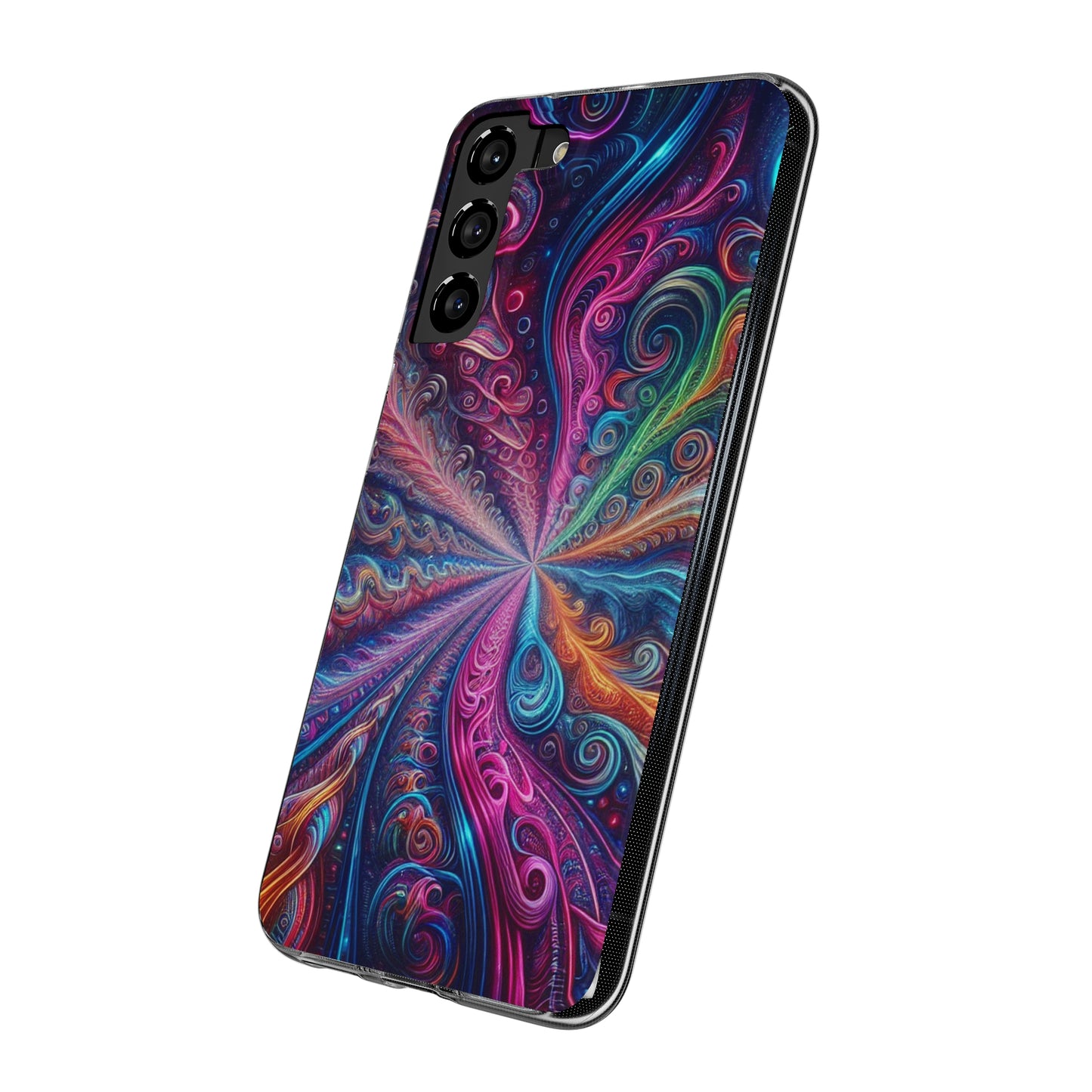 "Infinite Electrify" Infinity Patterns Art Polycarbonate Phone Case