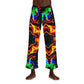 TDB Vibrant Neon Infinity Aurorae Trippy Infinity Patterns Mens Pajama Pants
