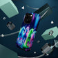 Neon Unicorn Pods. Neon Unicorns Premium Art Magsafe Magnet Tough IPhone 13 14 15 Pro Plus Max and Mini in Matte and Glossy Phone cases