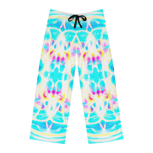 TDB "Eternal Psychedelic Splendor" Trippy Infinity Patterns Mens Pajama Pants