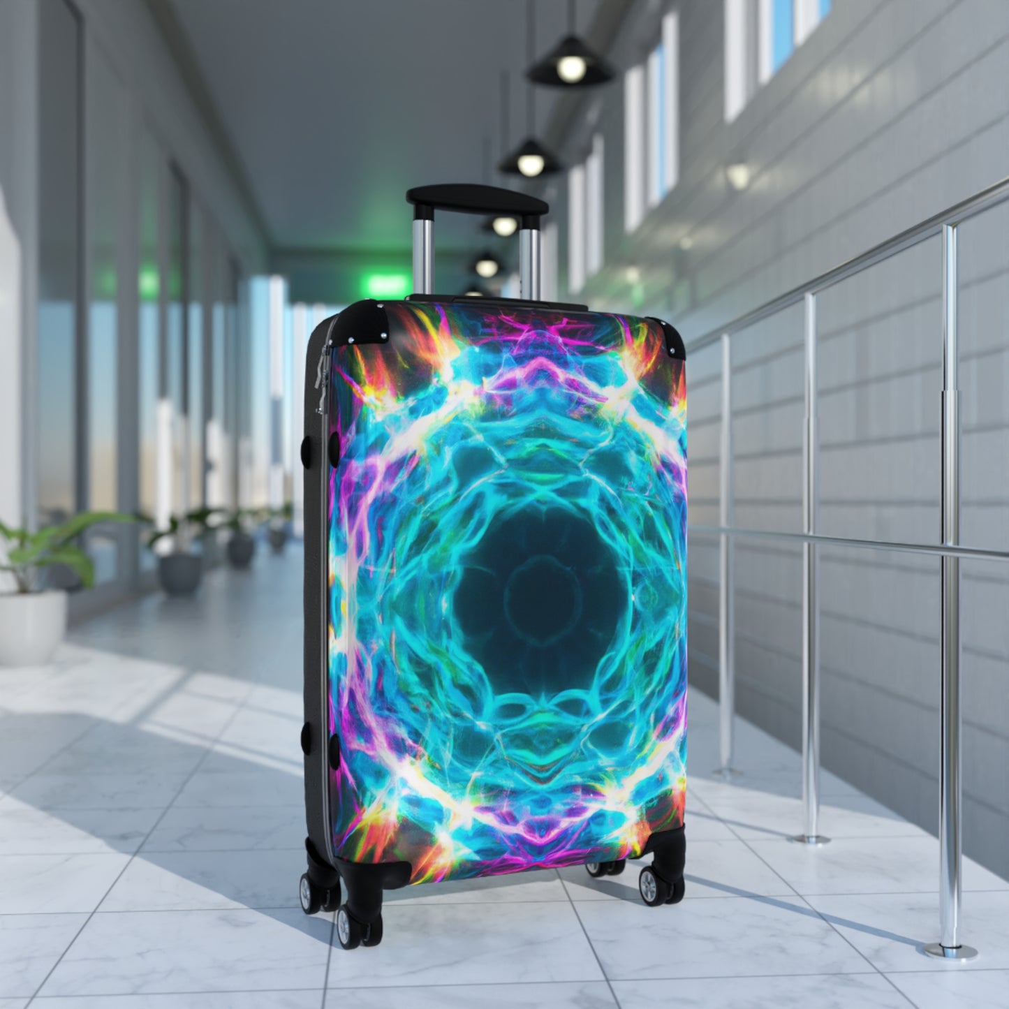 Gerardus Arcimboldo - Trippy Infinity Patterns Suitcase
